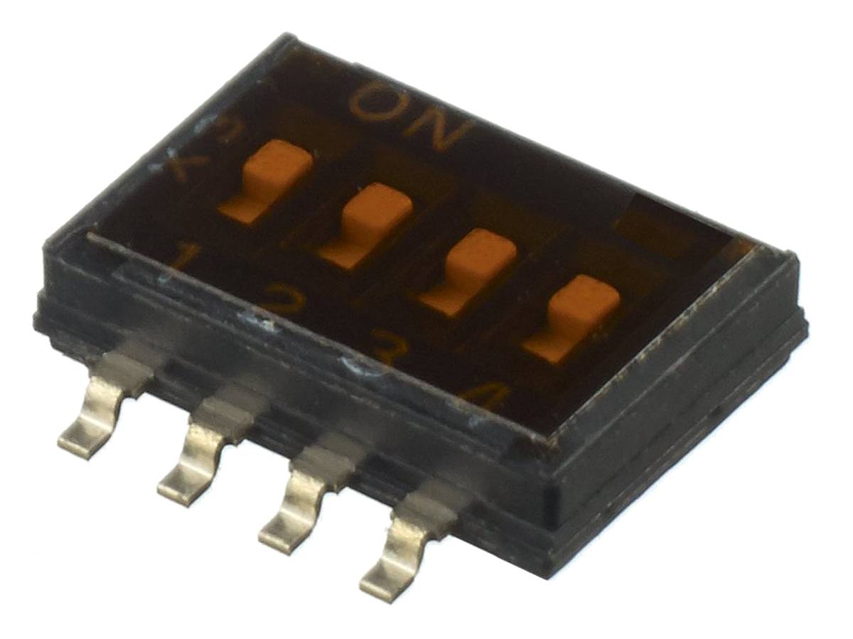 Piano DIP-Schalter mit 4 Polen