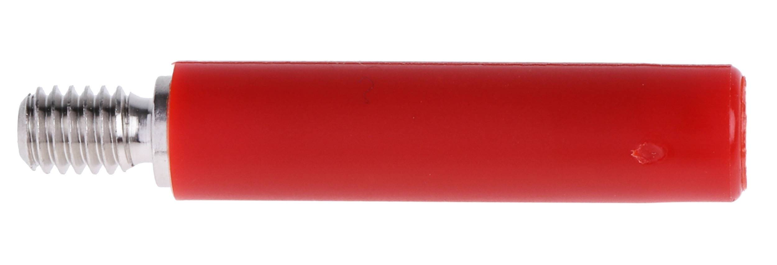 Stäubli B4-E-M4-I ROT Schraubadapter Gewindebolzen M4 - Buchse 4 mm Rot 1 St.-1