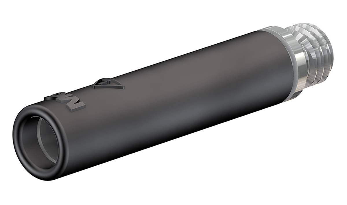 Stäubli 4 mm Bananenbuchse Schwarz, Kontakt vernickelt, 30 V, 60V dc / 32A, Schraubanschluss-0