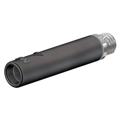 Stäubli 4 mm Bananenbuchse Schwarz, Kontakt vernickelt, 30 V, 60V dc / 32A, Schraubanschluss-0