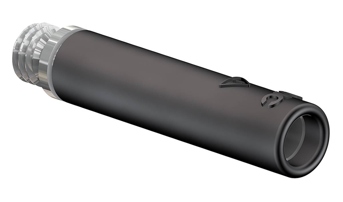Stäubli 4 mm Bananenbuchse Schwarz, Kontakt vernickelt, 30 V, 60V dc / 32A, Schraubanschluss-1