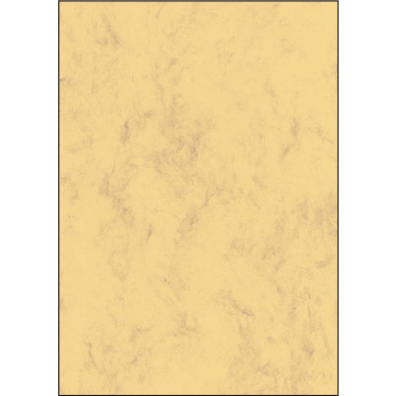 Designpapier Marmor A4 200g/qm sandbraun VE=50 Blatt-0