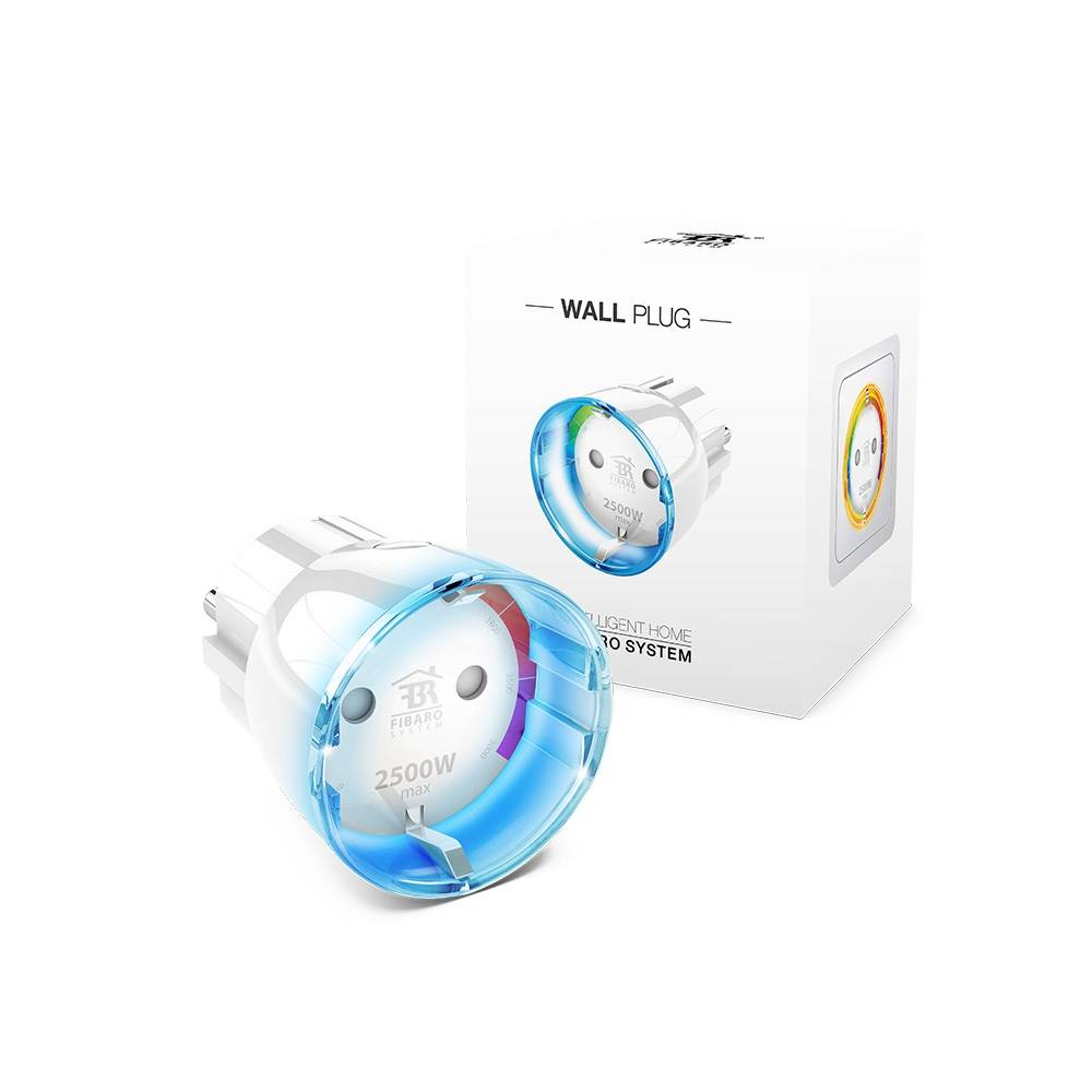 Fibaro Wall Plug Zwischenstecker GEN 5, Indoor, Weiß, 30 - 50 m, Z-Wave +, 110-230 V, 50 - 60 Hz-1