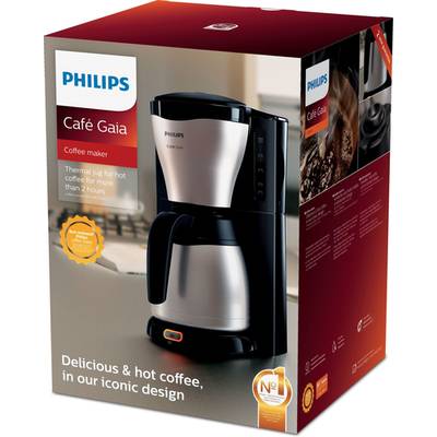 PHILIPS Kaffeeautomat HD 7546/20  1000W GaiaTherm Edelstahl/sw 10-15T