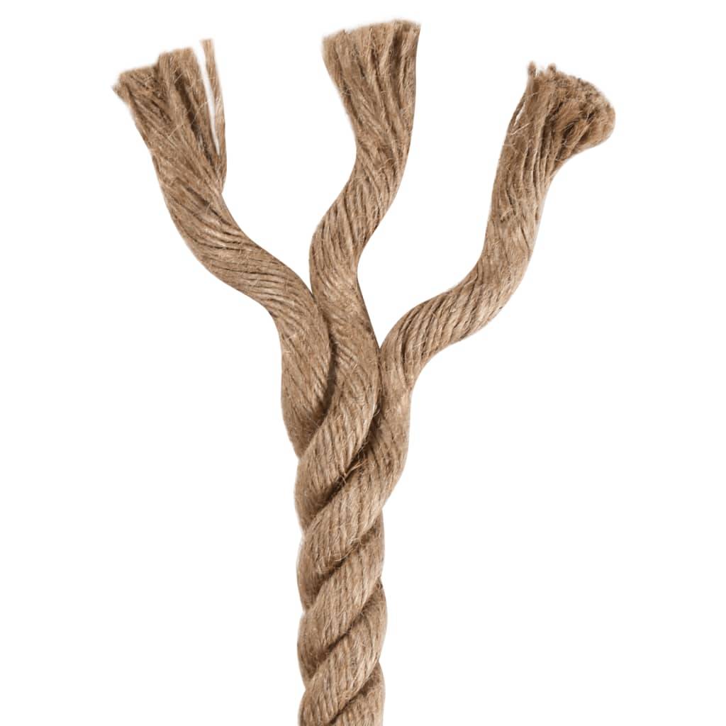 vidaXL Seil 100 % Jute 10 mm 250 m-1