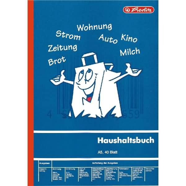 Formularbuch Haushaltsbuch A5 VE=40 Blatt