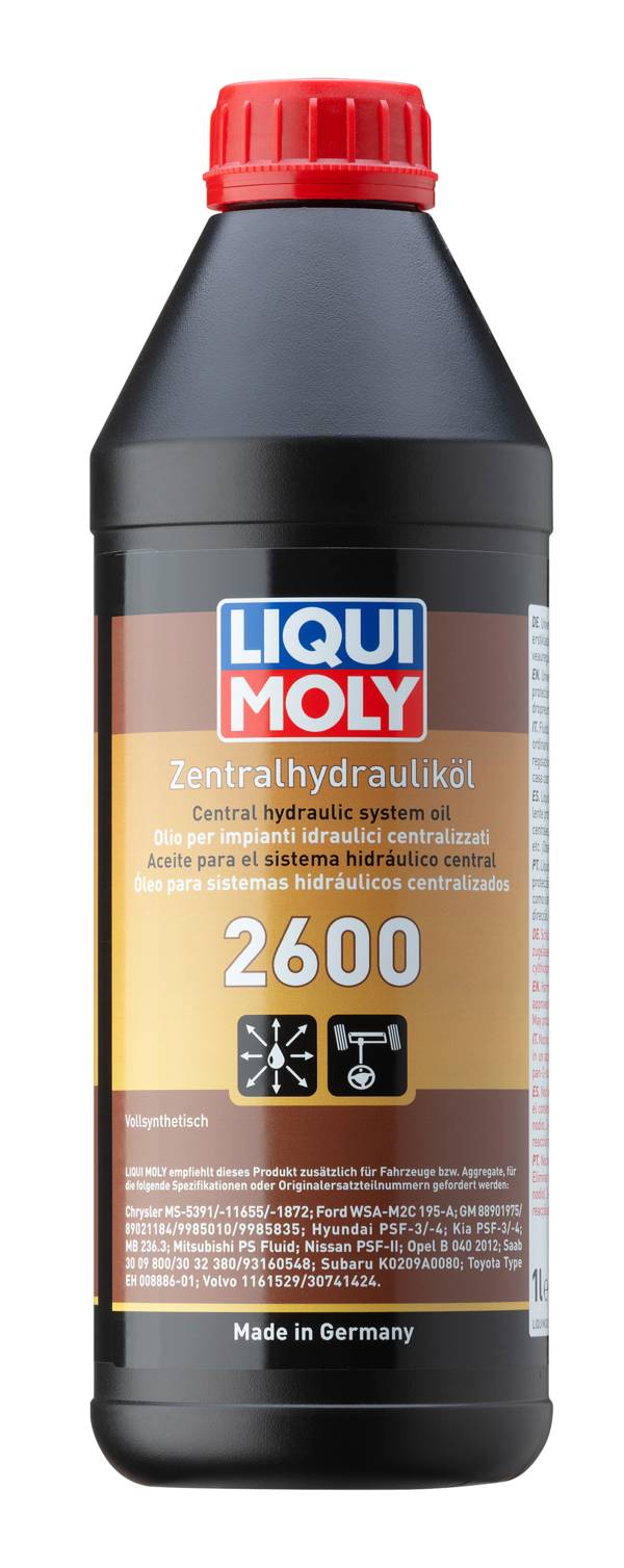 Zentralhydrauliköl 2600, 6 Stück je 1 l
