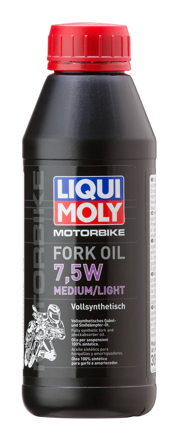 LIQUI MOLY Motorbike Fork Oil 7,5W medium/light  500ml   Verpackungseinheit = 6 Stück