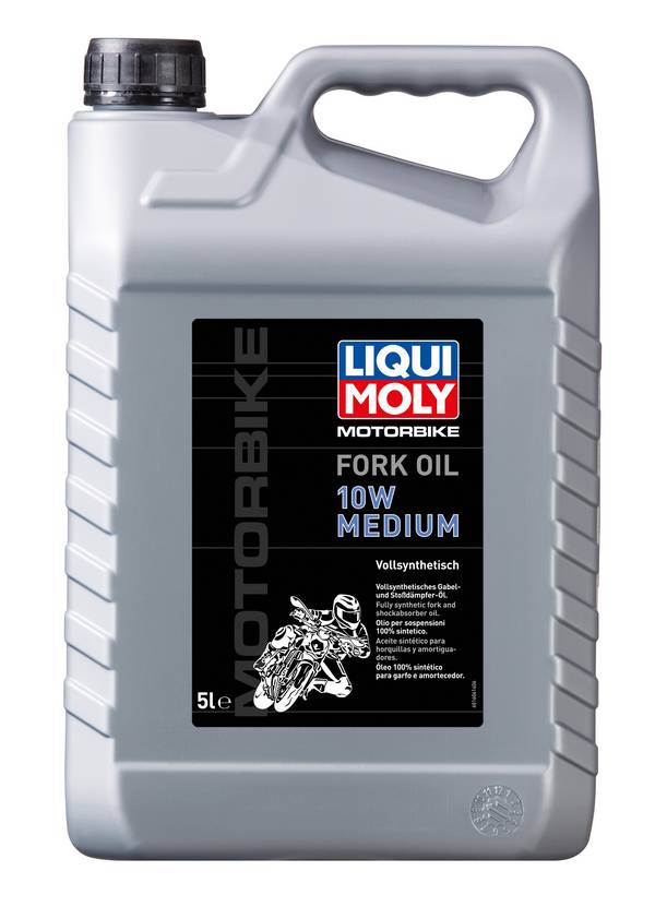 LIQUI MOLY Motorbike Fork Oil 10W medium  5l   Verpackungseinheit = 4 Stück