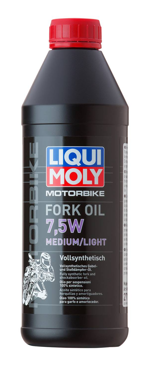LIQUI MOLY Motorbike Fork Oil 7,5W medium/light  1l   Verpackungseinheit = 6 Stück