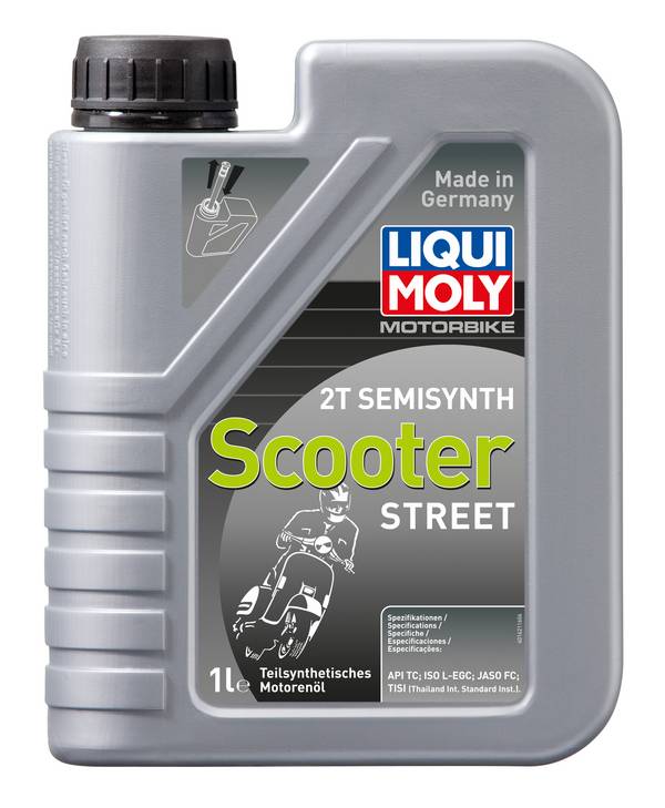 LIQUI MOLY Motorbike 2T Semisynth Scooter  1l   Verpackungseinheit = 6 Stück