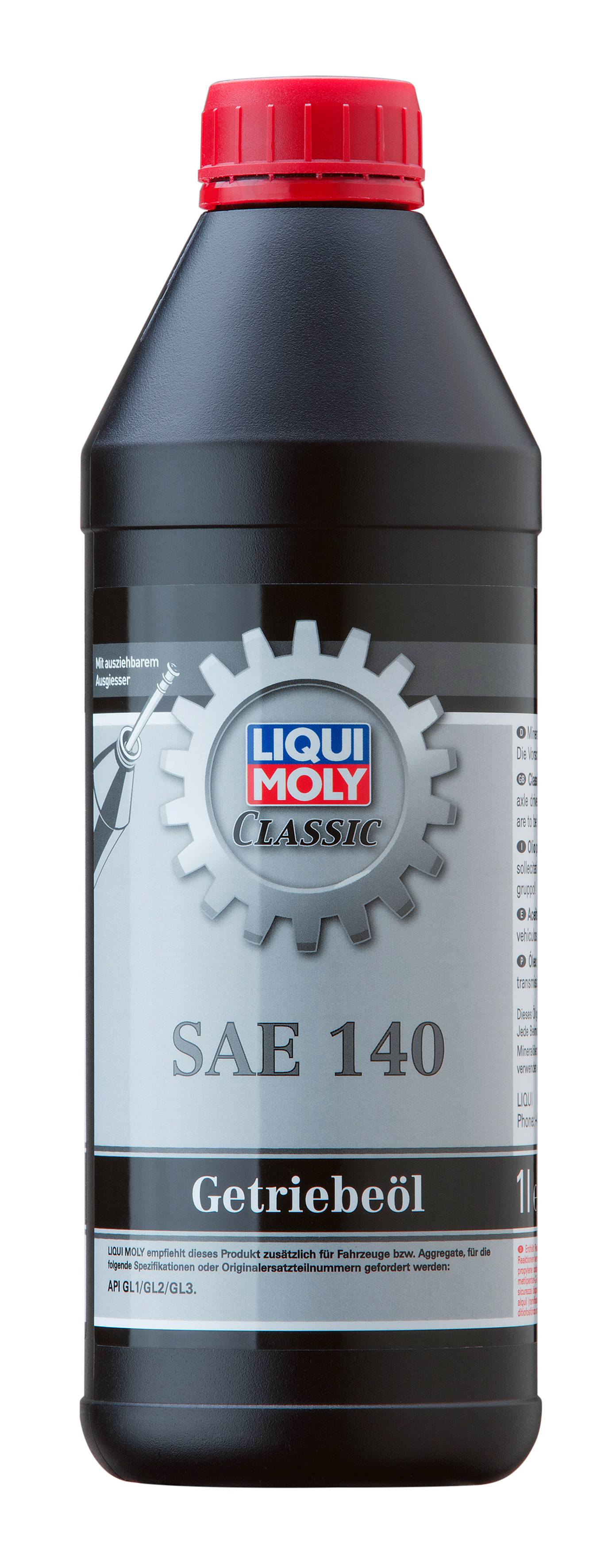 LIQUI MOLY Classic Getriebeöl SAE 140 1l Verpackungseinheit = 6 Stück-0