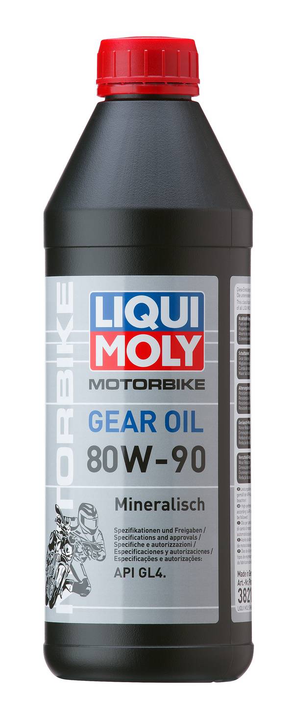 Motorbike Gear Oil 80W-90, 6 Stück je 1 l