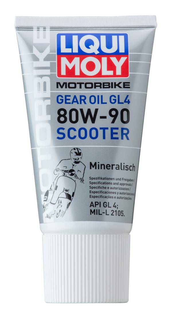 LIQUI MOLY Motorbike Gear Oil (GL4) 80W-90 Scooter  150ml   Verpackungseinheit = 6 Stück