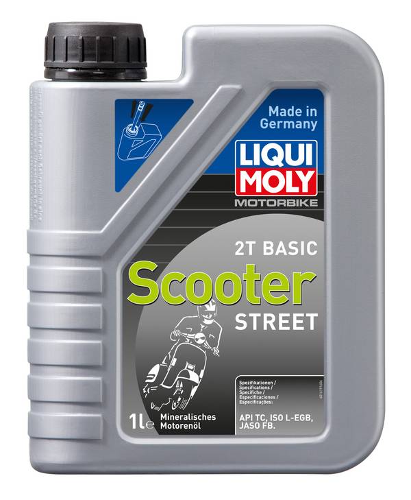 LIQUI MOLY Motorbike 2T Basic Scooter  1l   Verpackungseinheit = 6 Stück