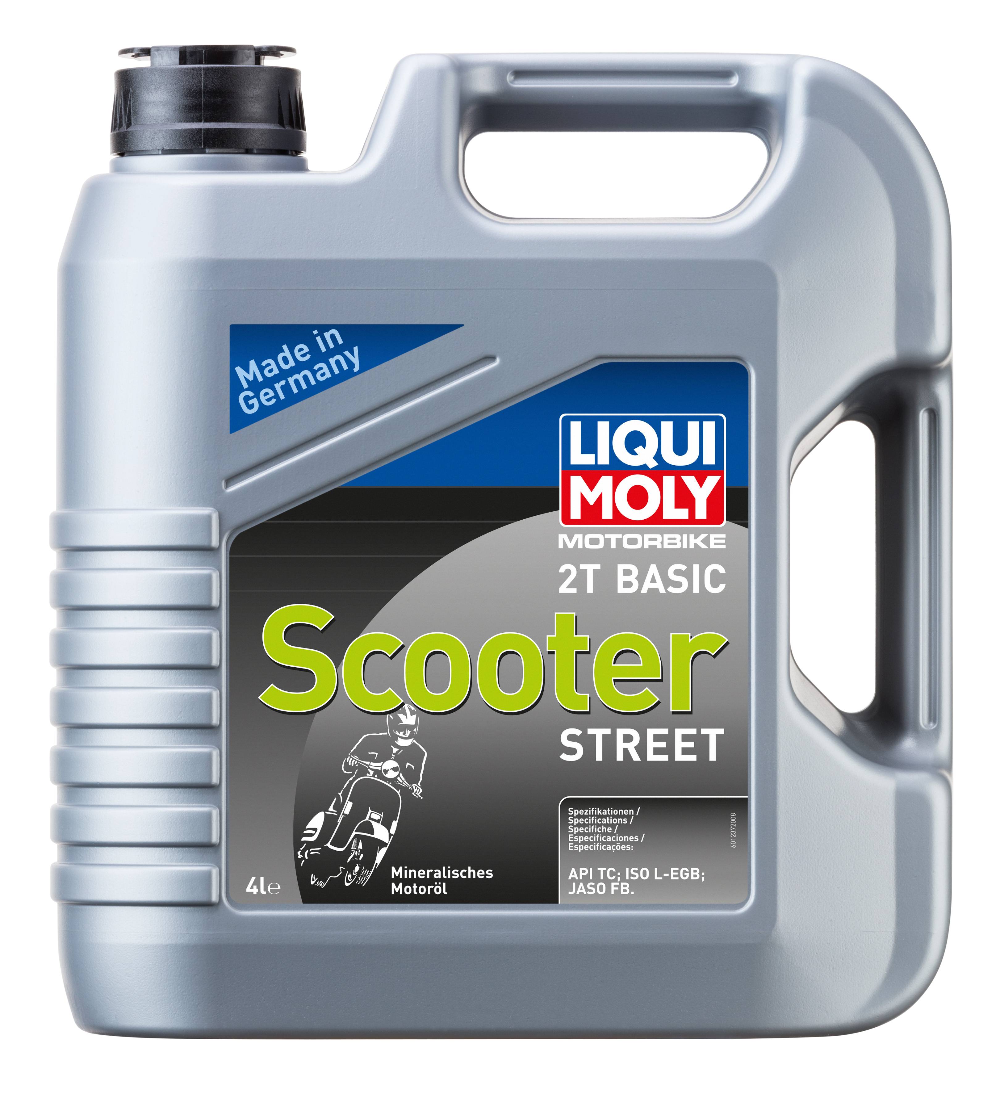 LIQUI MOLY Motorbike 2T Basic Scooter 4l Verpackungseinheit = 4 Stück-0