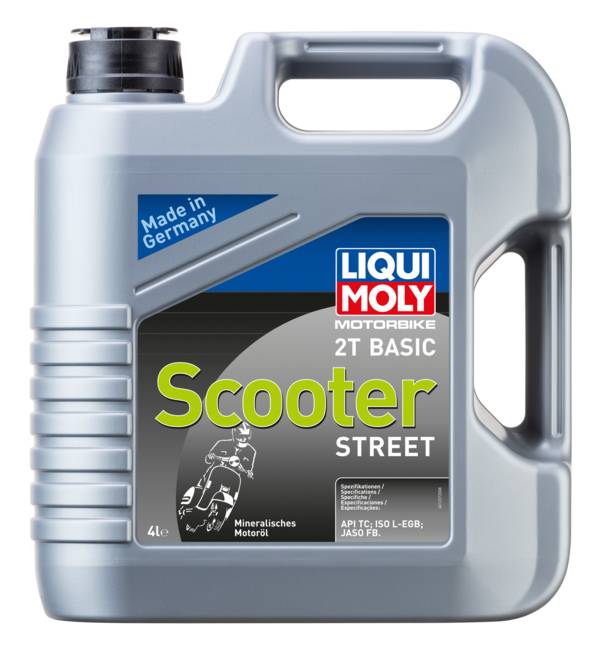 LIQUI MOLY Motorbike 2T Basic Scooter  4l   Verpackungseinheit = 4 Stück