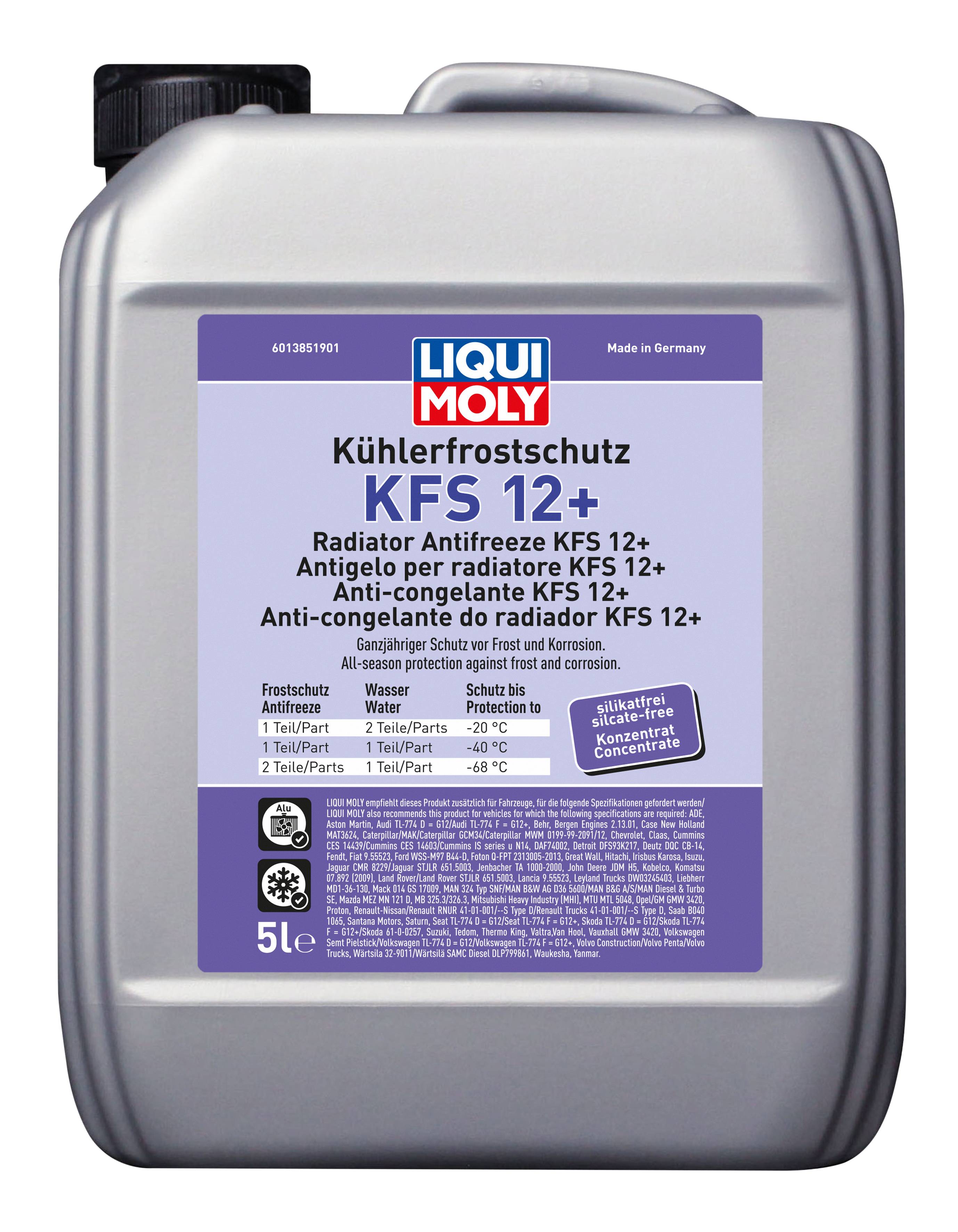 Kühlerfrostschutz KFS 12+, 4 Stück je 5 l-0