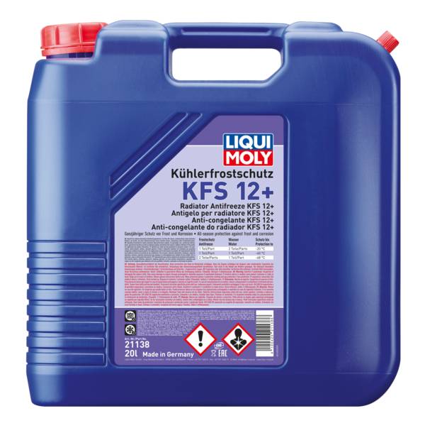 Kühlerfrostschutz KFS 12+, 1 Stück je 20 l