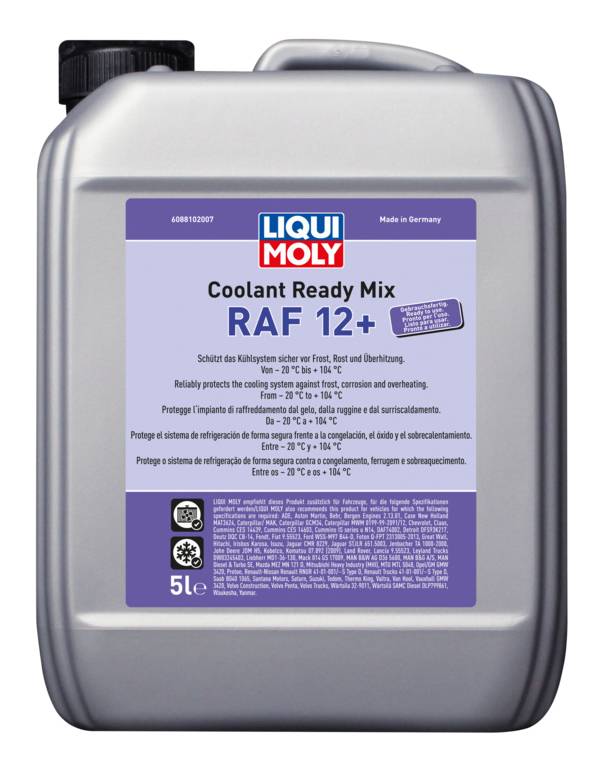 Coolant Ready Mix RAF12+, 4 Stück je 5 l