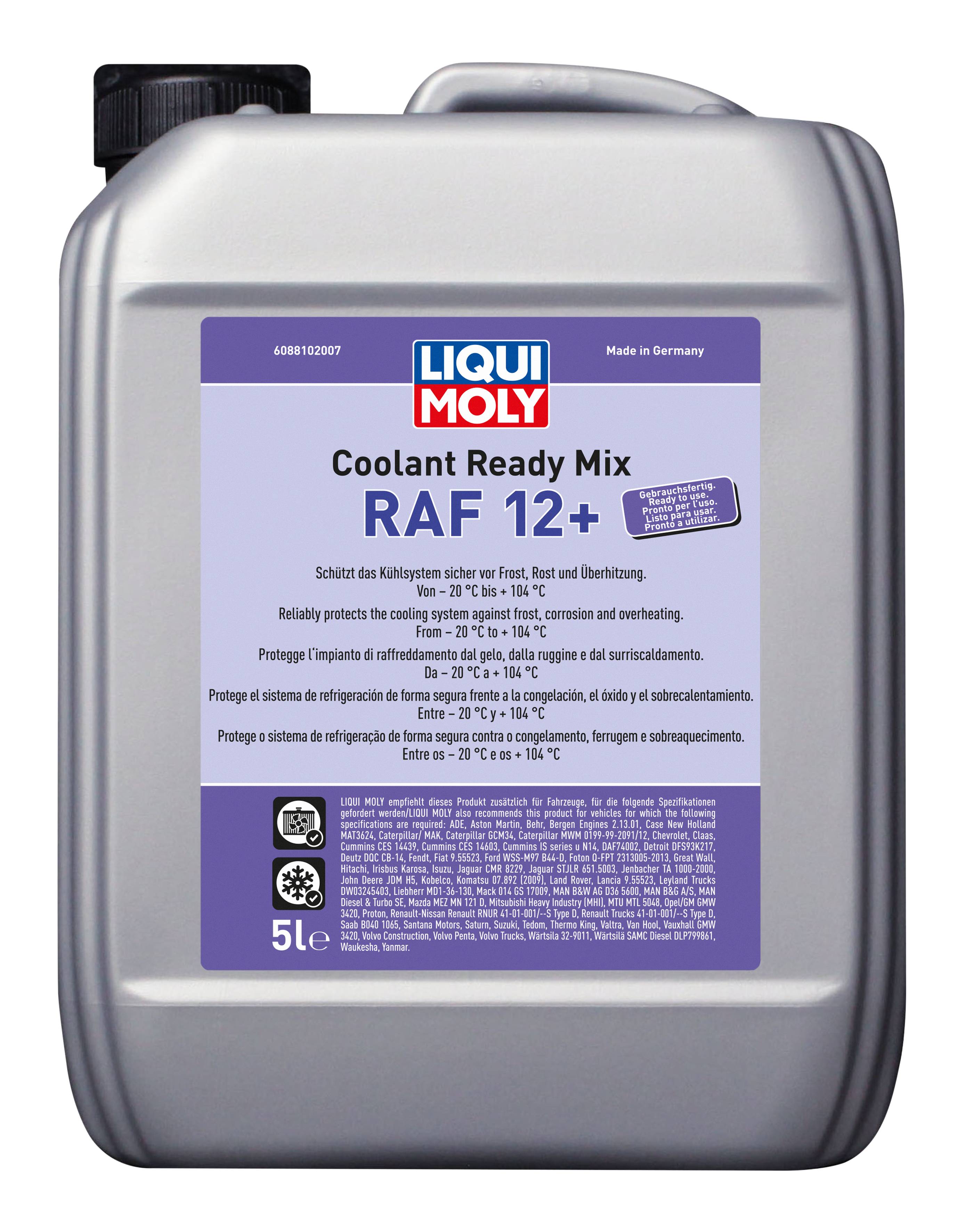 Coolant Ready Mix RAF12+, 4 Stück je 5 l-0