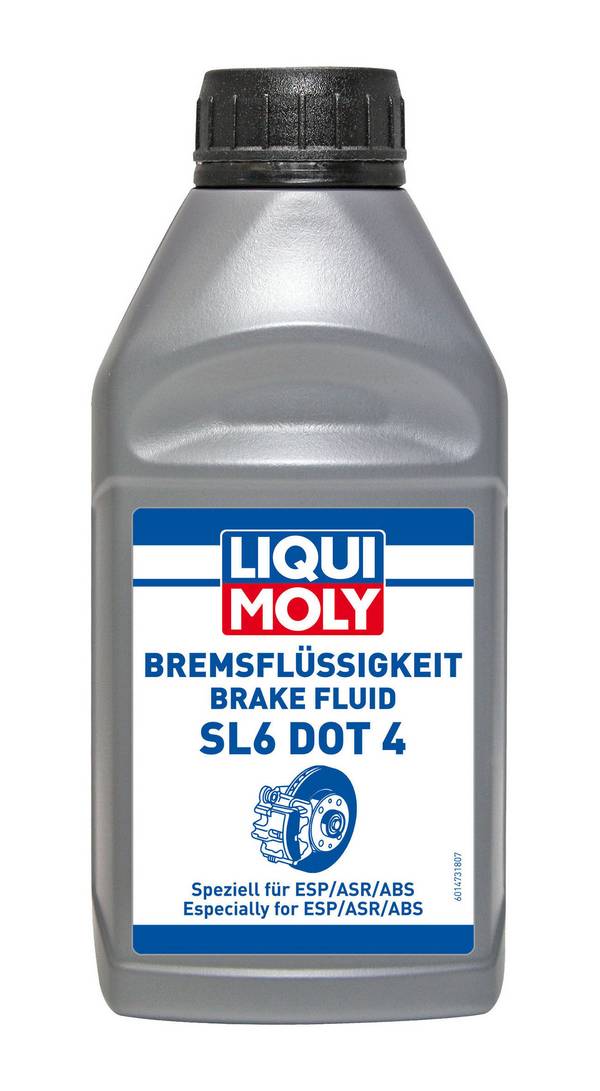 Bremsflüssigkeit SL6 DOT 4, 6 Stück je 500 ml