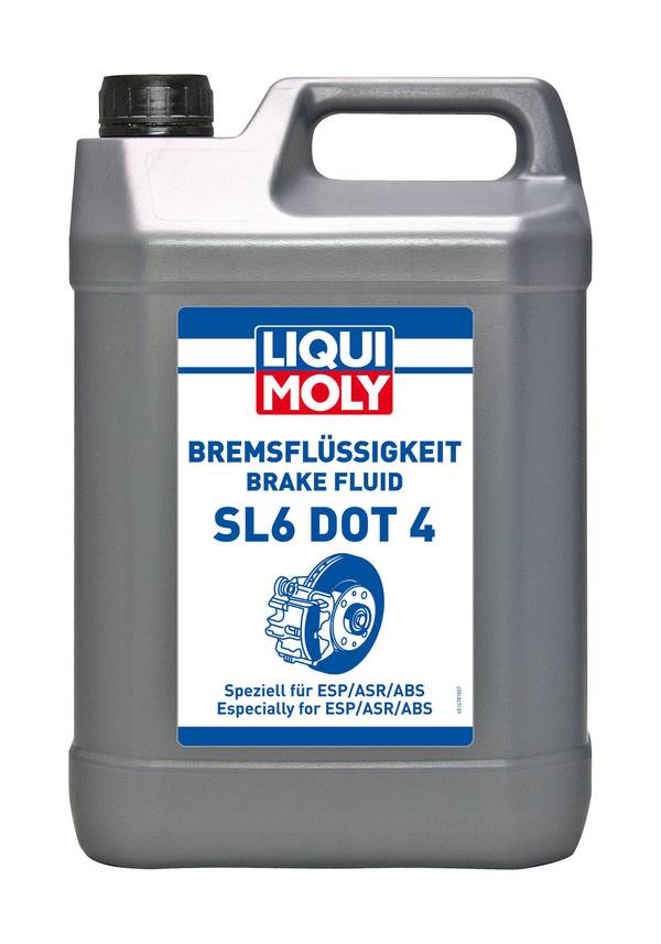 Bremsflüssigkeit SL6 DOT 4, 4 Stück je 5 l