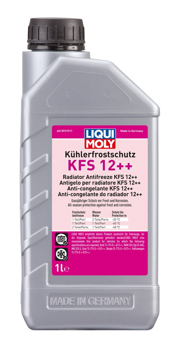Kühlerfrostschutz KFS 12++, 6 Stück je 1 l