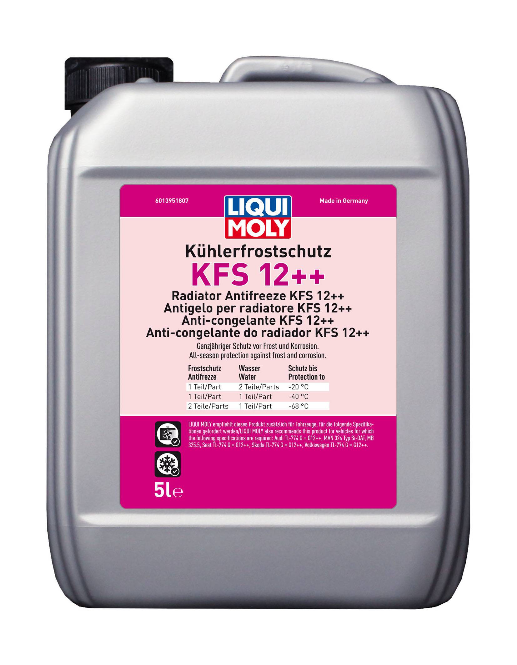 Kühlerfrostschutz KFS 12++, 4 Stück je 5 l-0