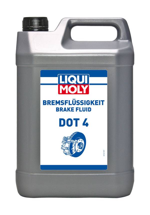 LIQUI MOLY Bremsflüssigkeit DOT 4  5l   21158   Verpackungseinheit = 4 Stück