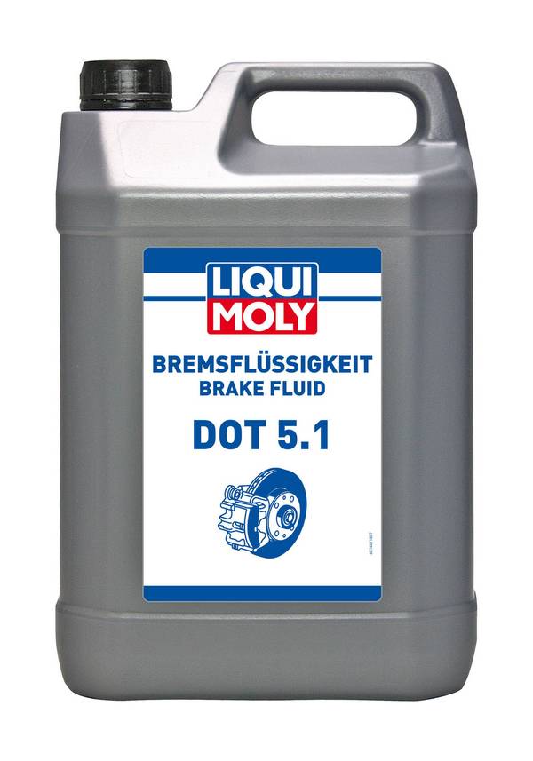 Bremsflüssigkeit DOT 5.1, 4 Stück je 5 l