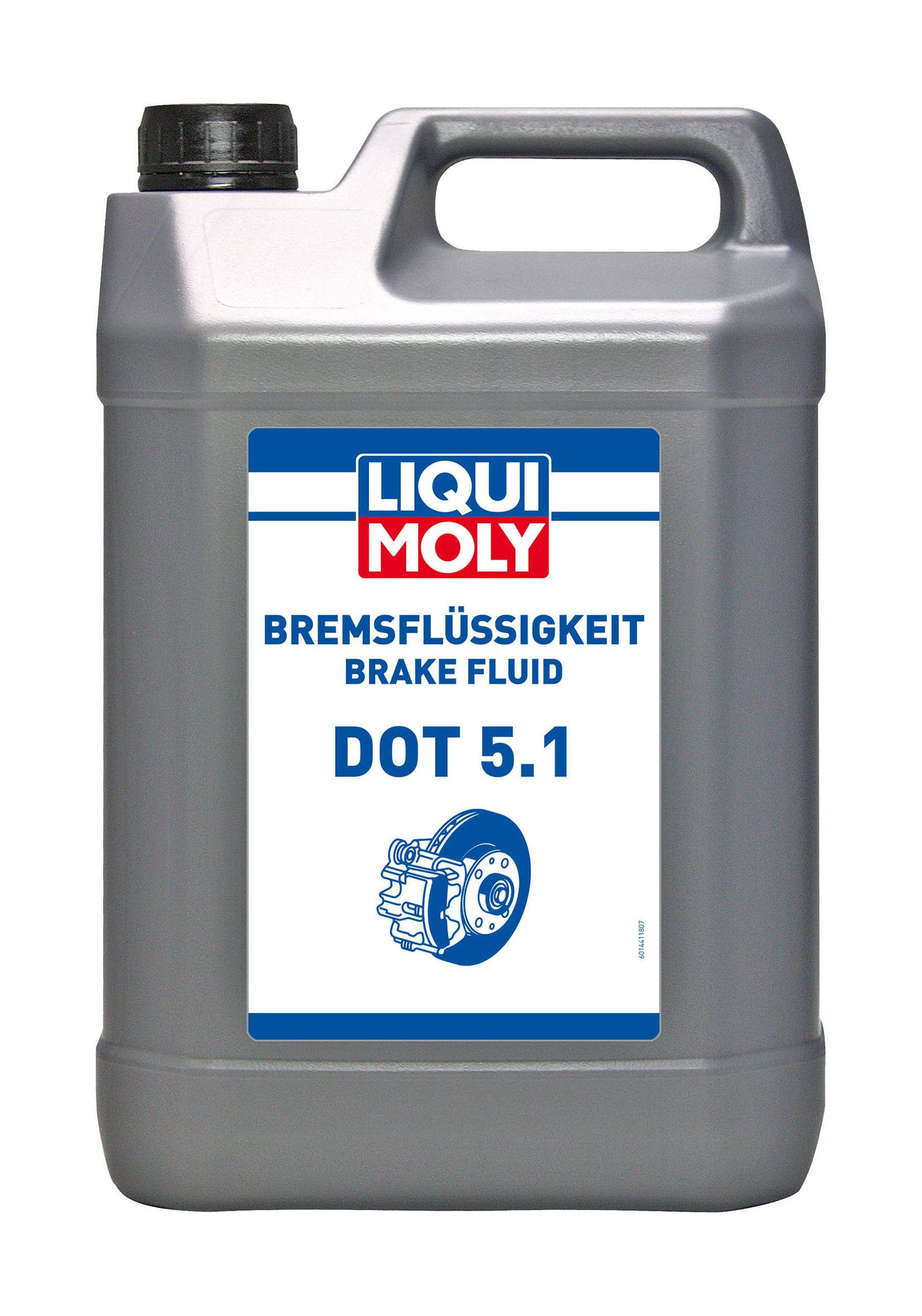 Bremsflüssigkeit DOT 5.1, 4 Stück je 5 l-0