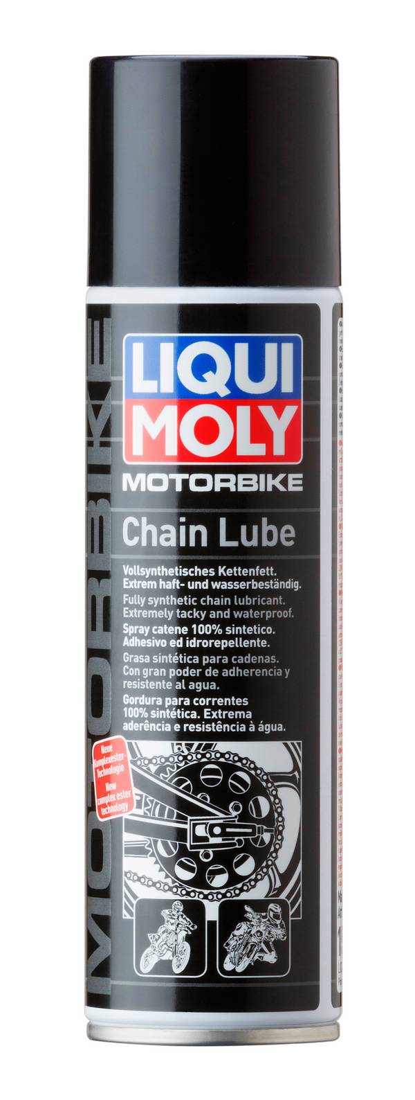 LIQUI MOLY Motorbike Kettenspray  250ml   Verpackungseinheit = 12 Stück