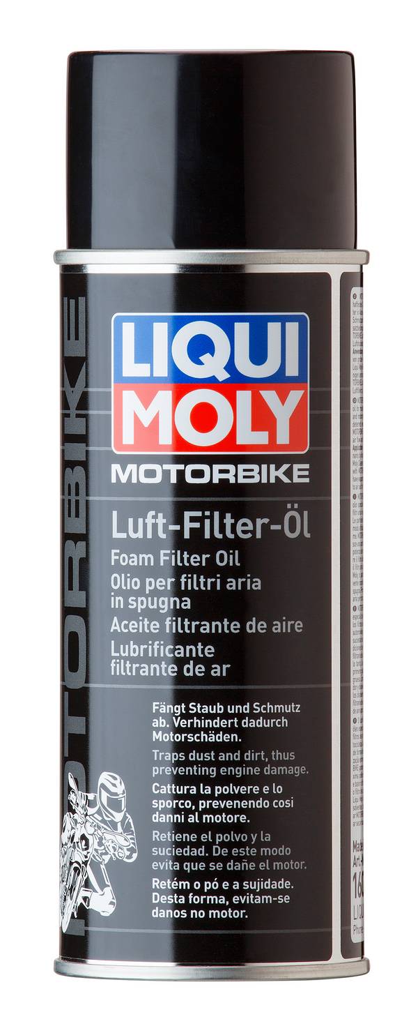 LIQUI MOLY Motorbike Luftfilteröl (Spray)  400ml   Verpackungseinheit = 6 Stück