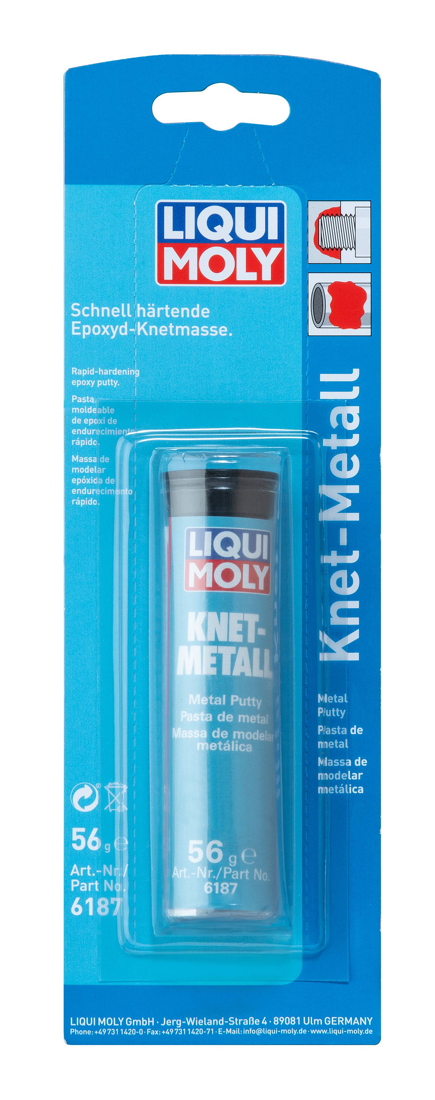 LIQUI MOLY Knet-Metall 56g 6187 Verpackungseinheit = 6 Stück-0