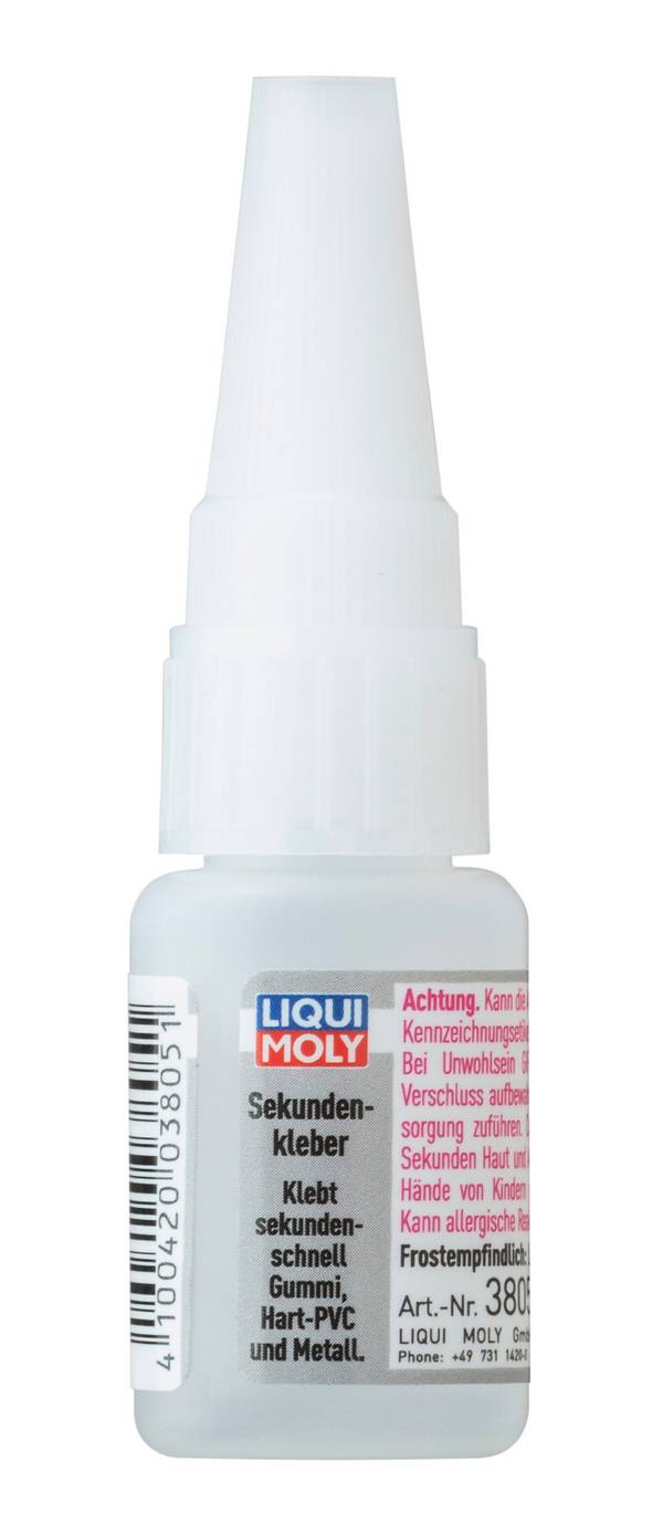 LIQUI MOLY Sekundenkleber  10g   3805   Verpackungseinheit = 24 Stück
