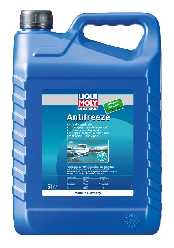 LIQUI MOLY Marine Antifreeze  5l   Verpackungseinheit = 4 Stück