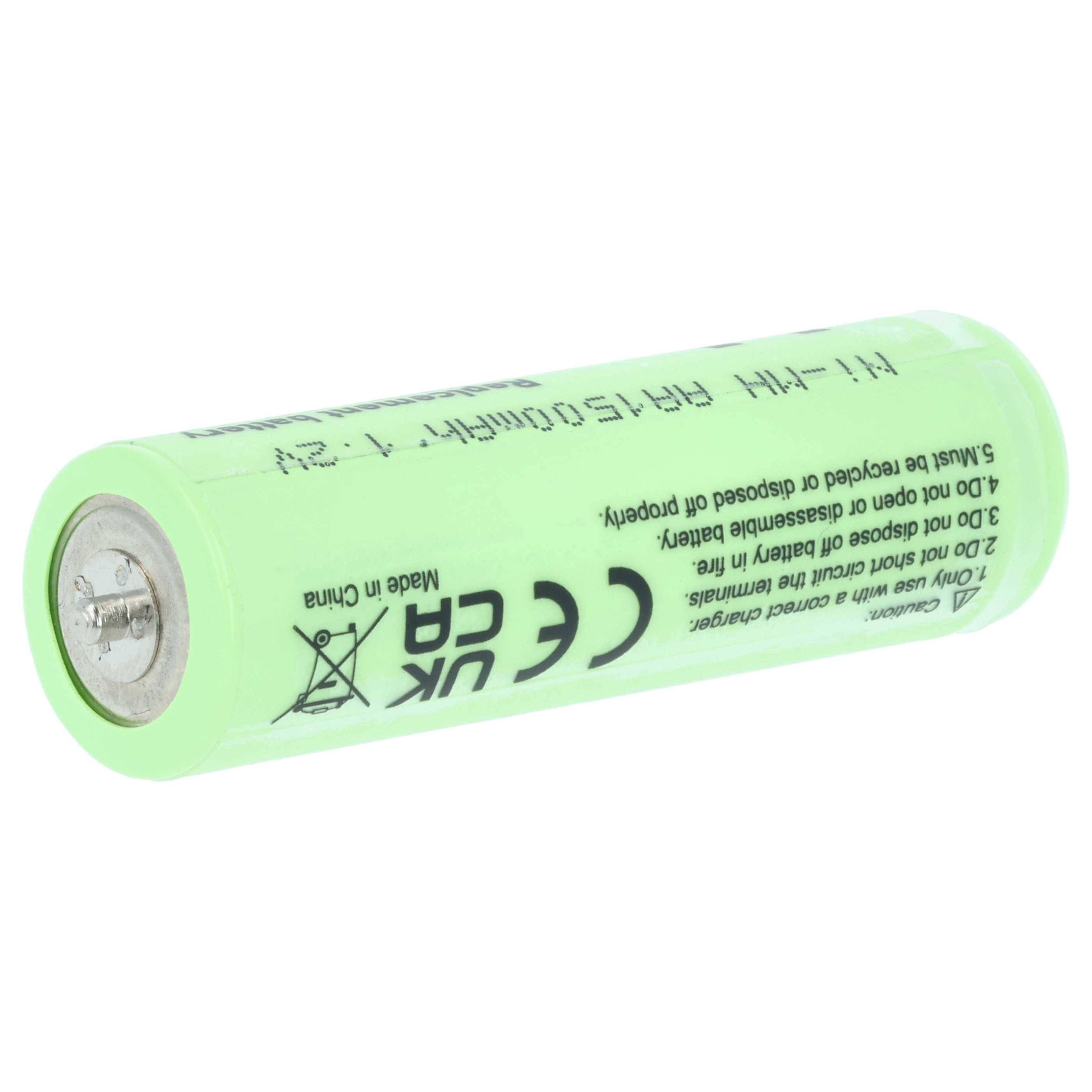 vhbw Akku Ersatz für Panasonic WER2061L2508 | WER213L2504 für Rasierer Haarschneider (1200mAh, 1,2V, NiMH)-1