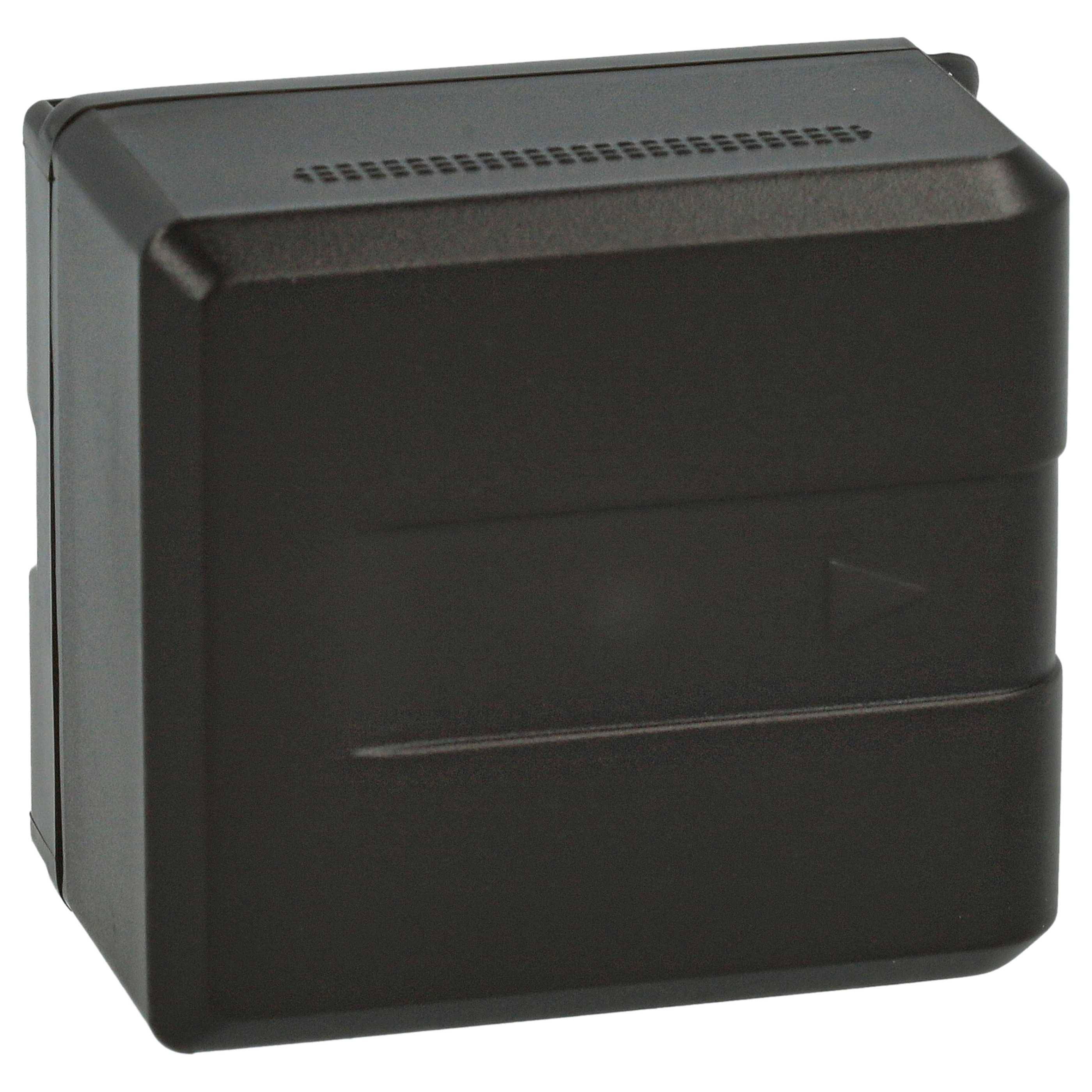vhbw 3x Akku kompatibel mit Panasonic HDC-SD707 | HDC-SDT750, HDC-SD9 Videokamera Camcorder (1000 mAh, 7,2 V, Li-Ion) +-3