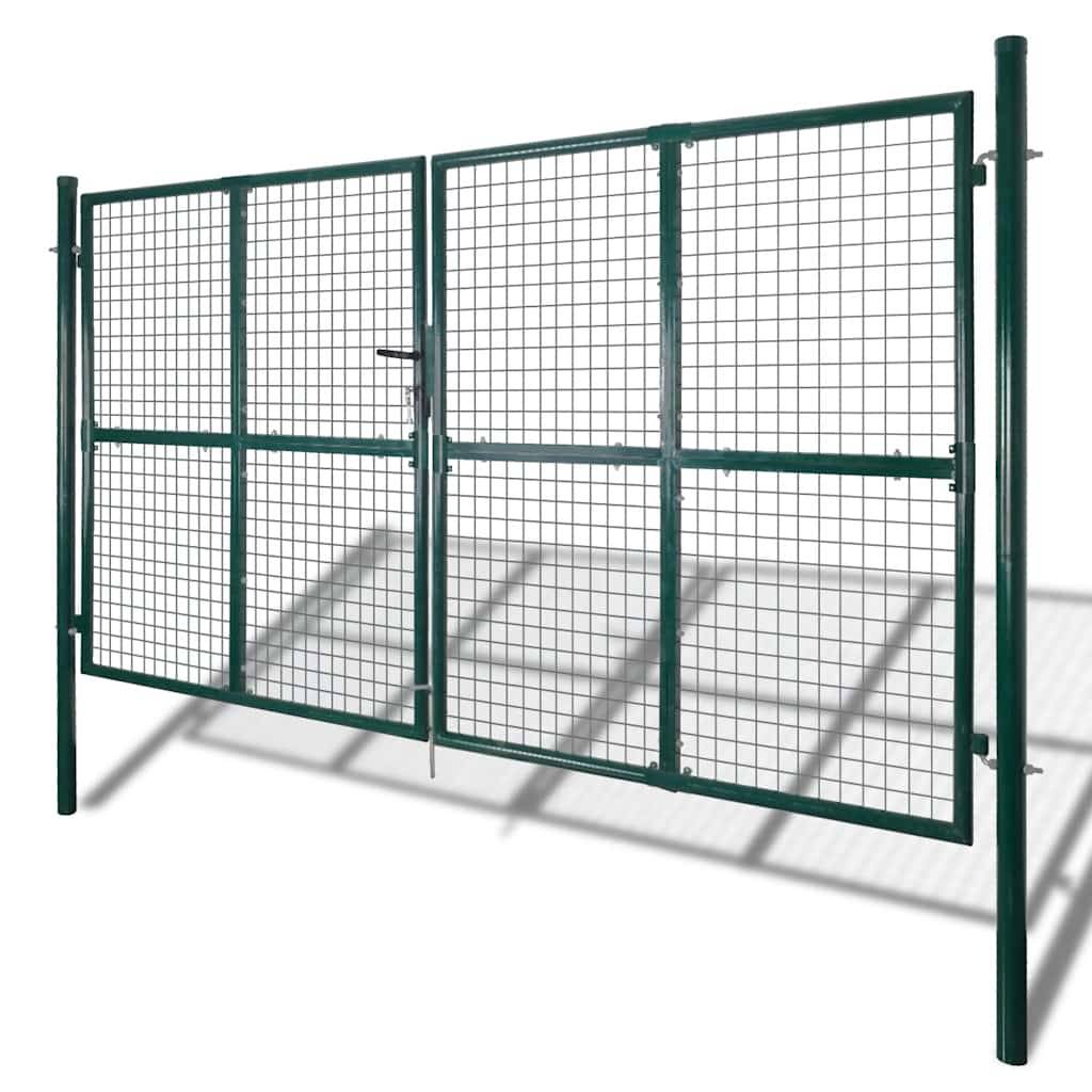 vidaXL Gartengitter für Tor Zaun Tür und Wand 300 x 200 cm-1
