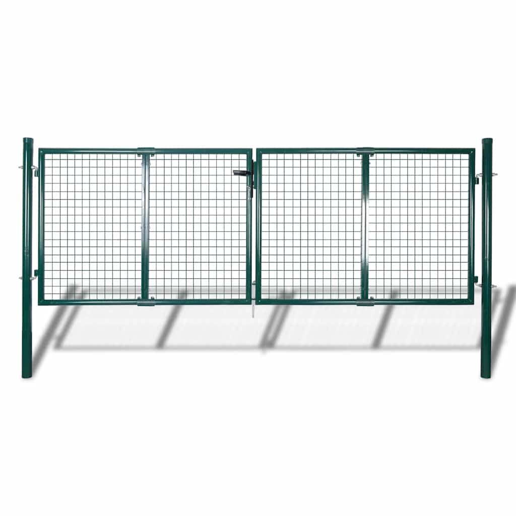 vidaXL Gartengitter für Tor Zaun Tür und Wand 300 x 75 cm-0