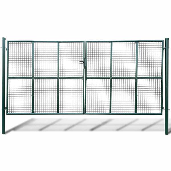 vidaXL Maschen-Gartentor 400x200 cm
