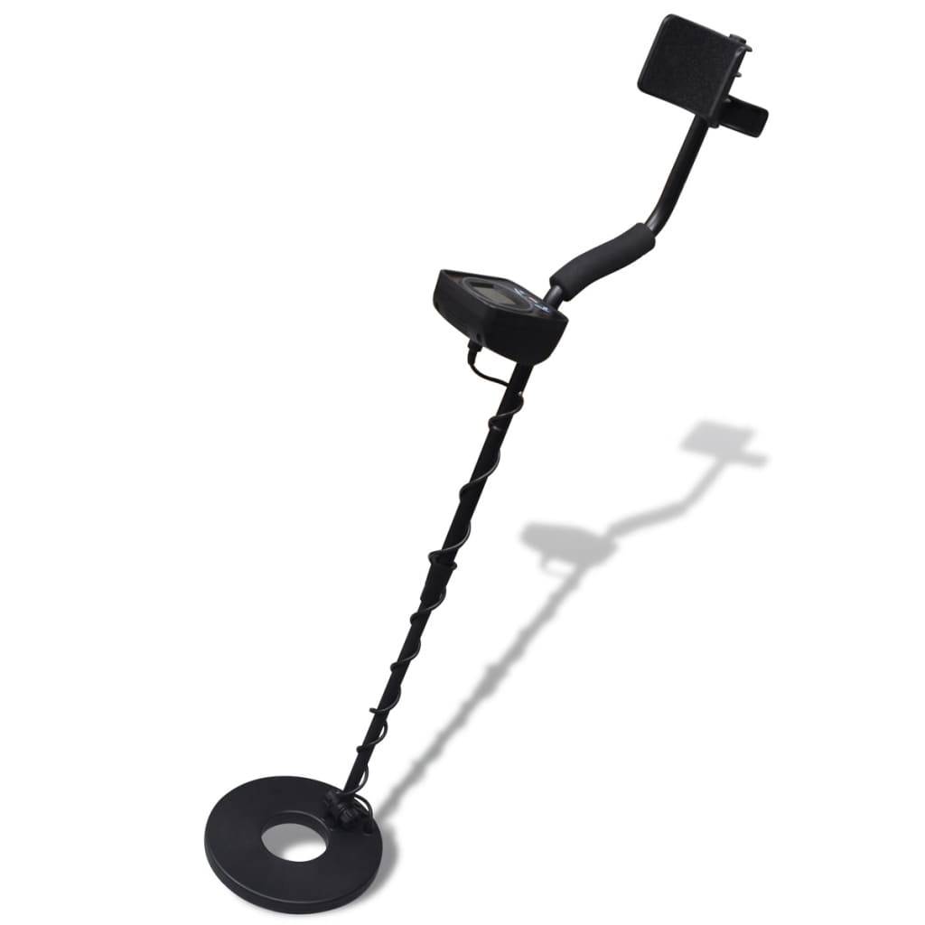 Metalldetektor mit LCD-Anzeige und 21 cm Suchspule, Suchtiefe 300 cm-0