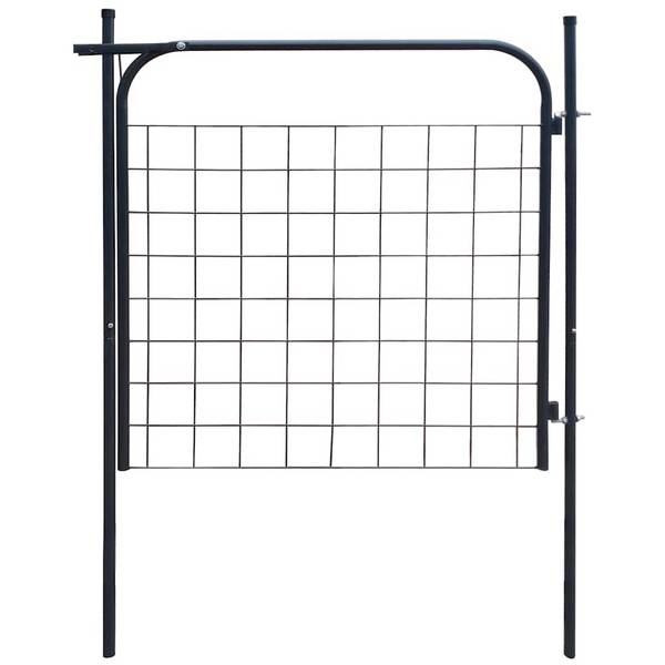vidaXL Gartentor 100x100 cm Anthrazit