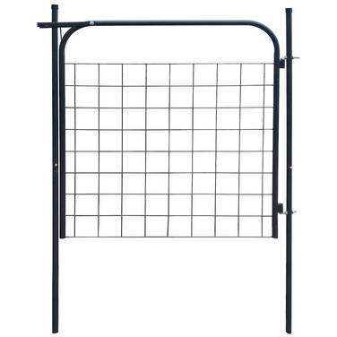 vidaXL Gartentor 100x100 cm Anthrazit
