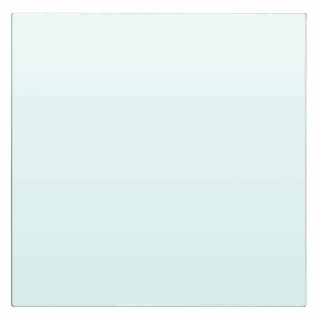 vidaXL Regalboden Glas Transparent 20x20 cm-1