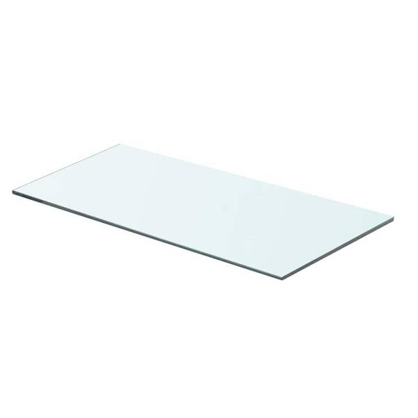 vidaXL Regalboden Glas Transparent 60x25 cm