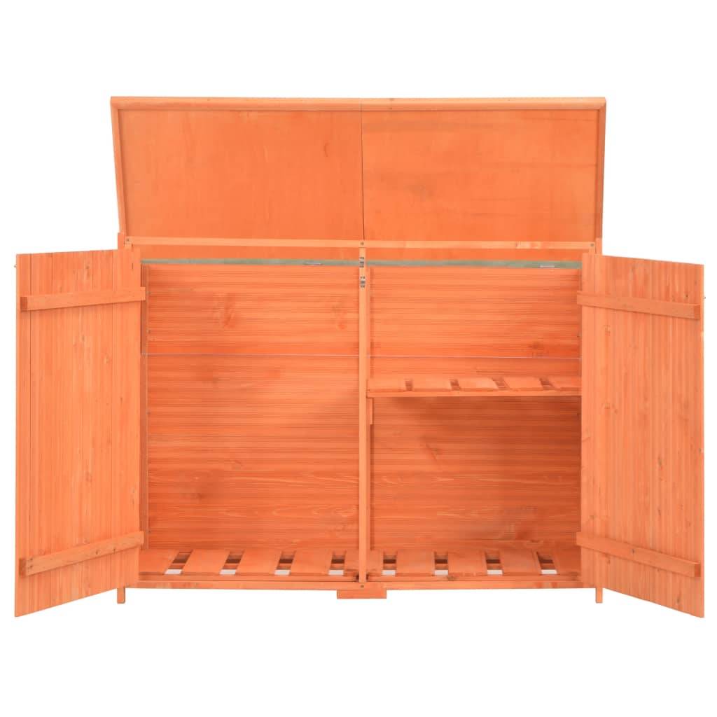 vidaXL Garten-Geräteschuppen 128x42x91 cm Holz-1