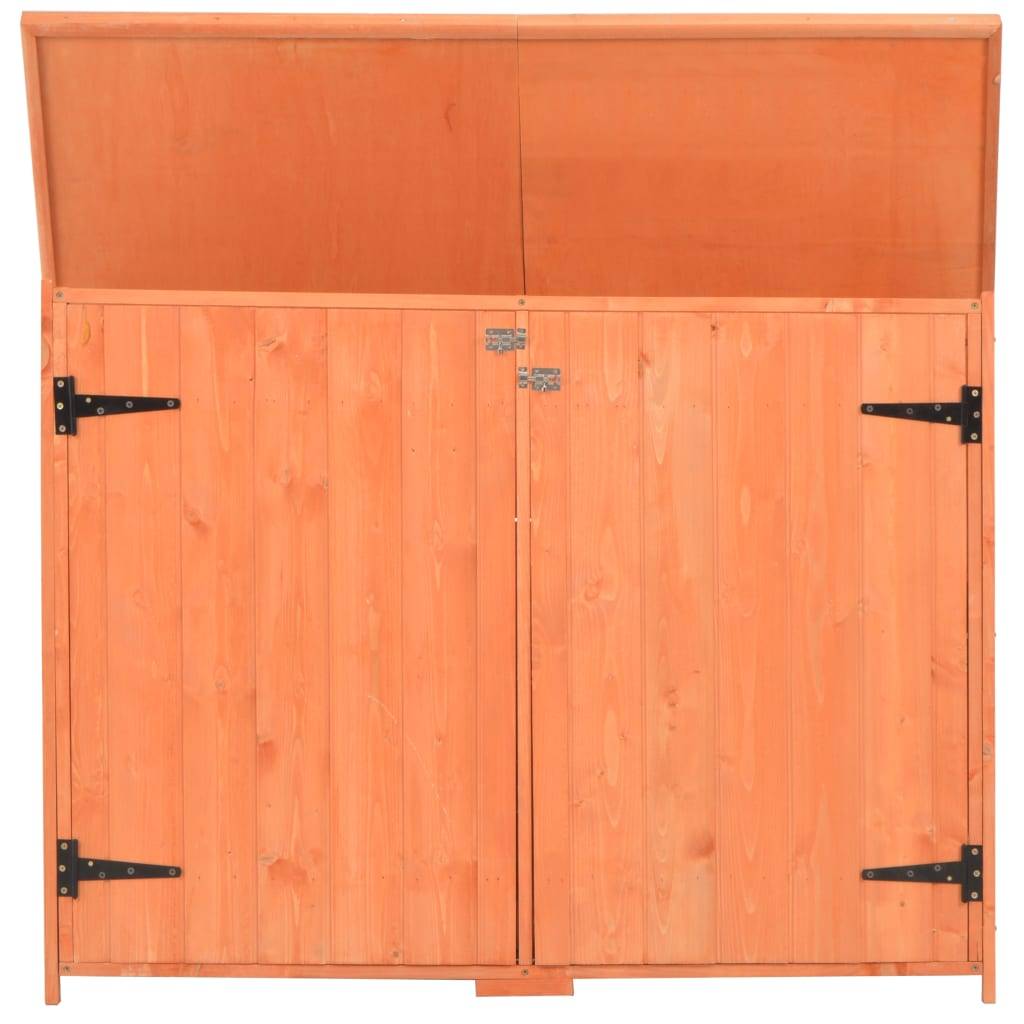 vidaXL Garten-Geräteschuppen 128x42x91 cm Holz-2