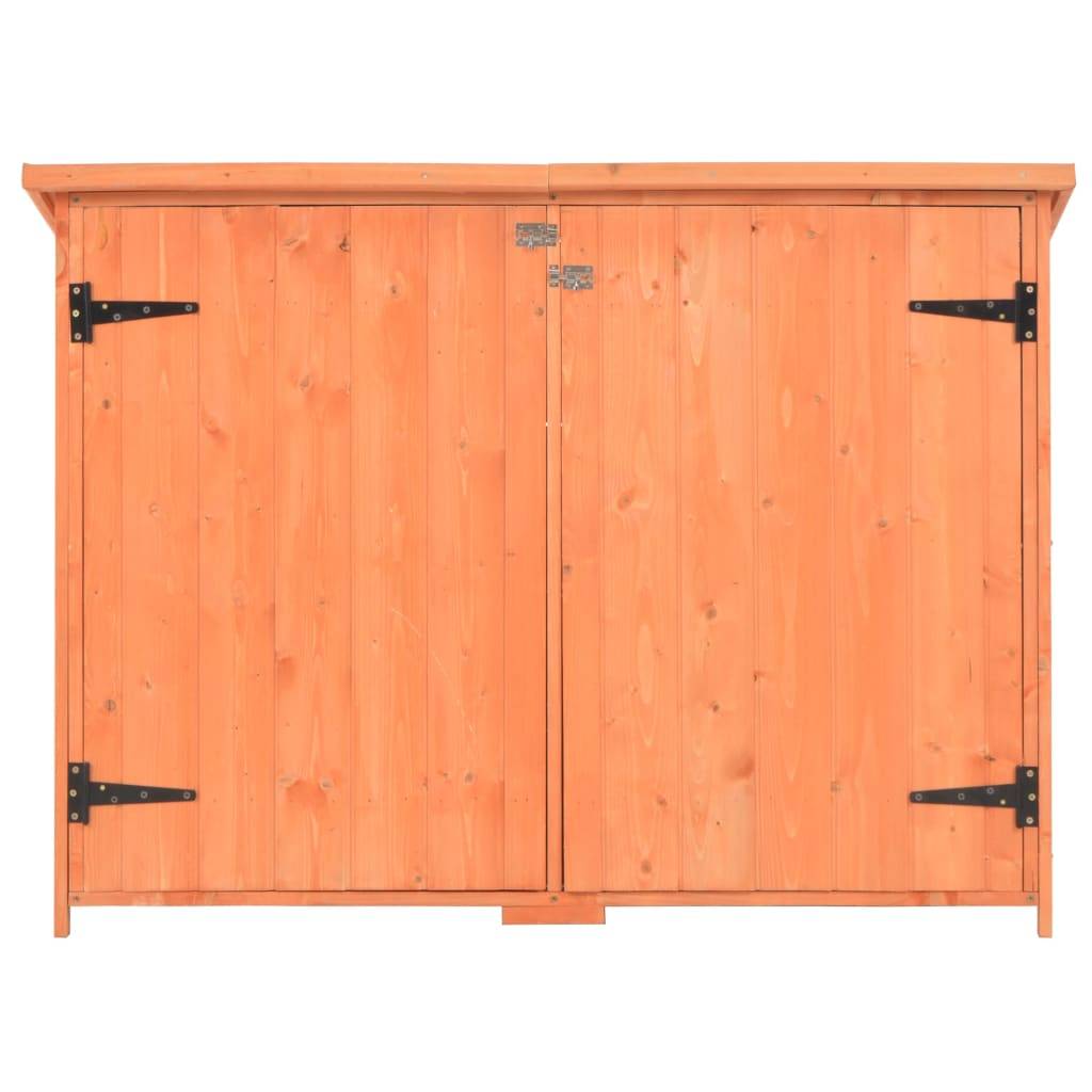 vidaXL Garten-Geräteschuppen 128x42x91 cm Holz-3